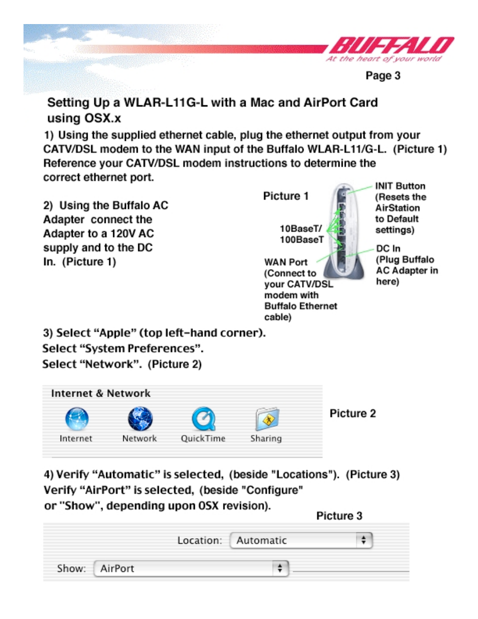 I»' 0 q | Buffalo Technology WLAR-L11G-L User Manual | Page 5 / 11
