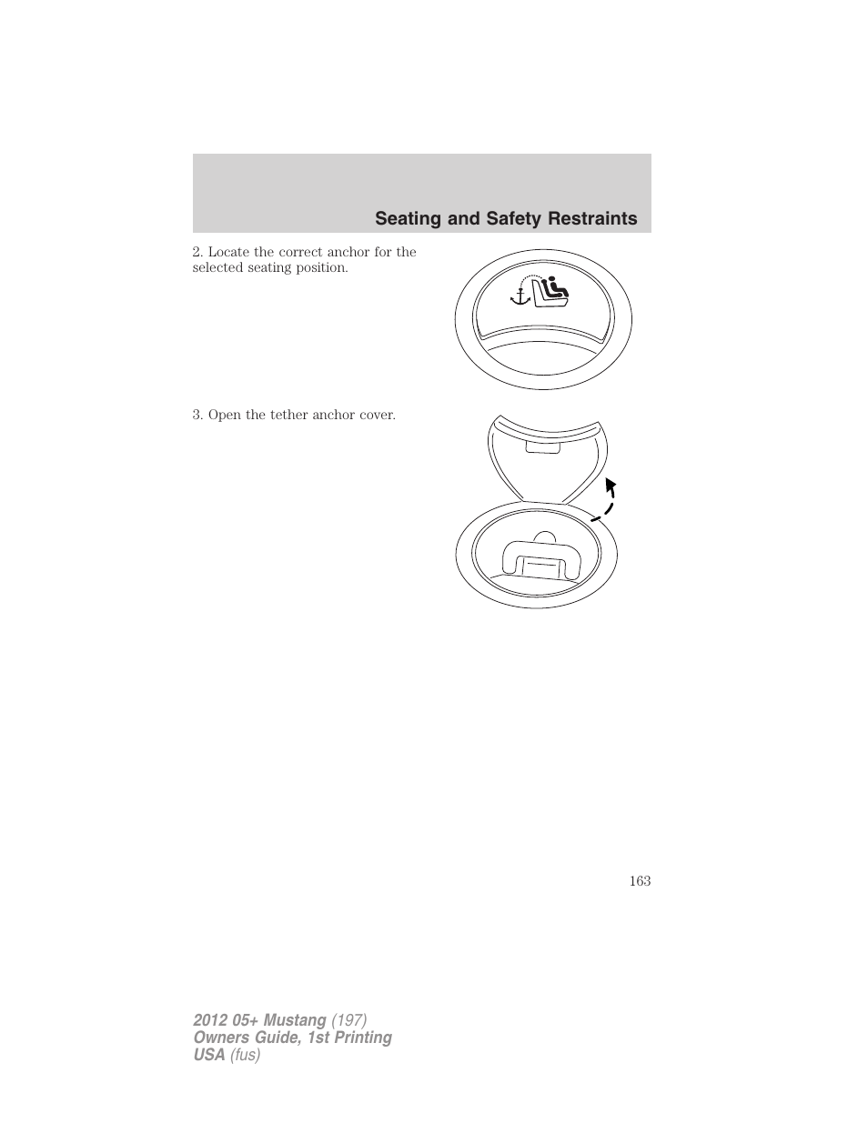FORD 2012 Shelby GT 500 v.1 User Manual | Page 163 / 346