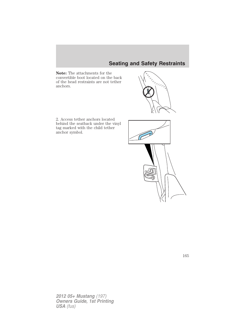 FORD 2012 Shelby GT 500 v.1 User Manual | Page 165 / 346