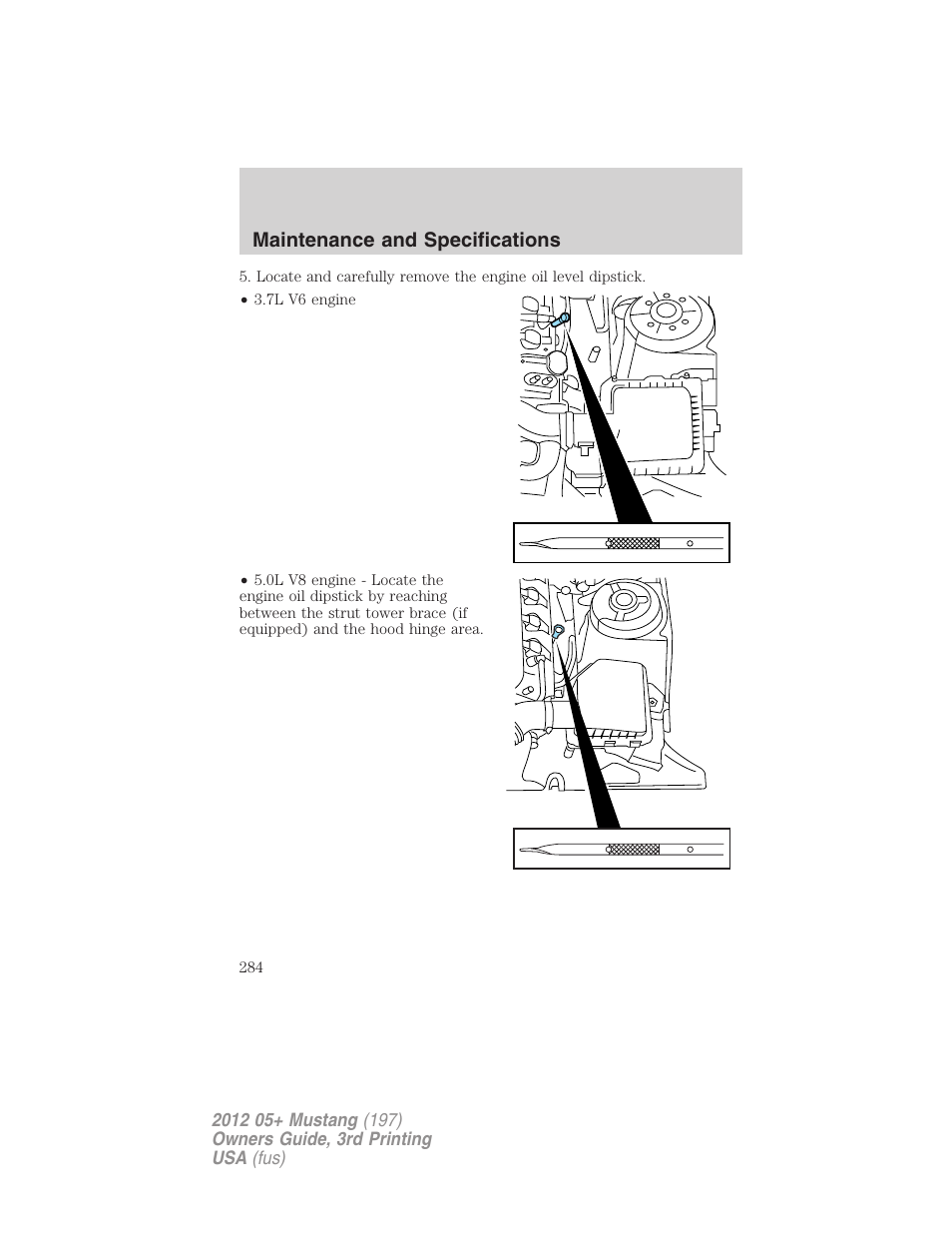 FORD 2012 Shelby GT 500 v.3 User Manual | Page 284 / 350