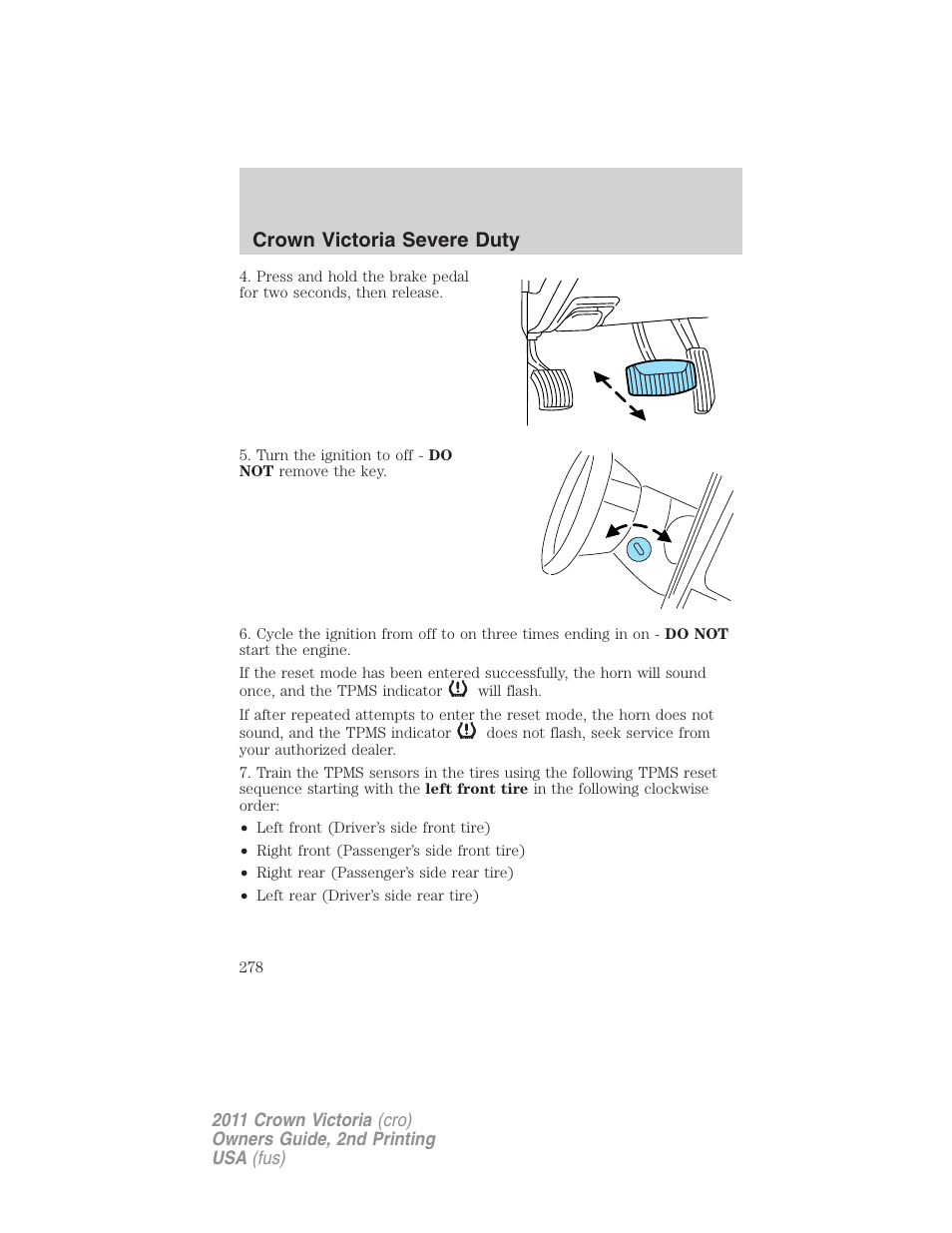 Crown victoria severe duty | FORD 2011 Crown Victoria v.2 User Manual | Page 278 / 331