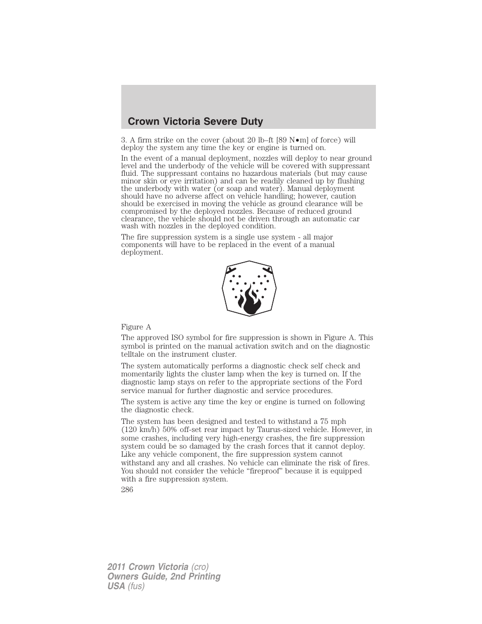 Crown victoria severe duty | FORD 2011 Crown Victoria v.2 User Manual | Page 286 / 331