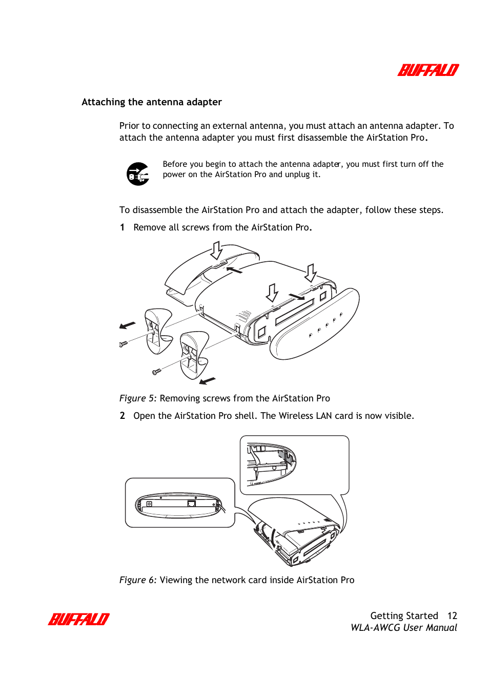 Buffalo Technology AirStation Pro WLA-AWCG User Manual | Page 15 / 96