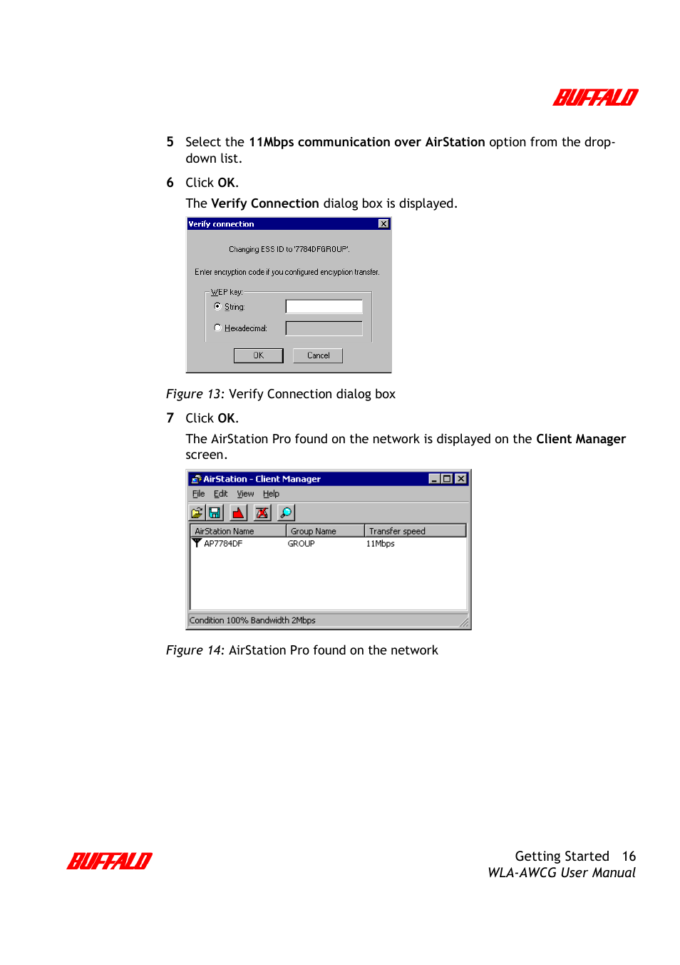 Buffalo Technology AirStation Pro WLA-AWCG User Manual | Page 19 / 96