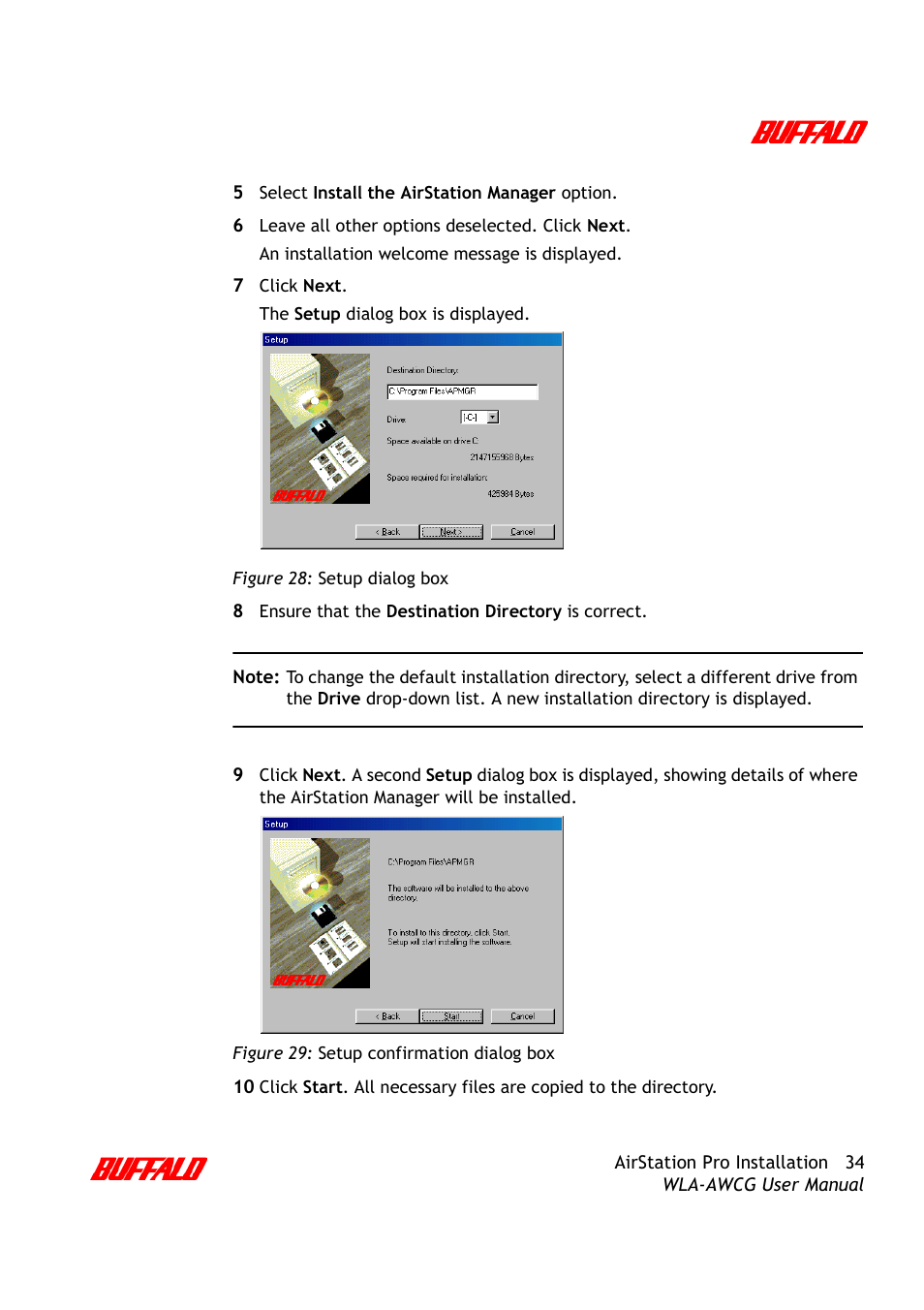 Buffalo Technology AirStation Pro WLA-AWCG User Manual | Page 37 / 96