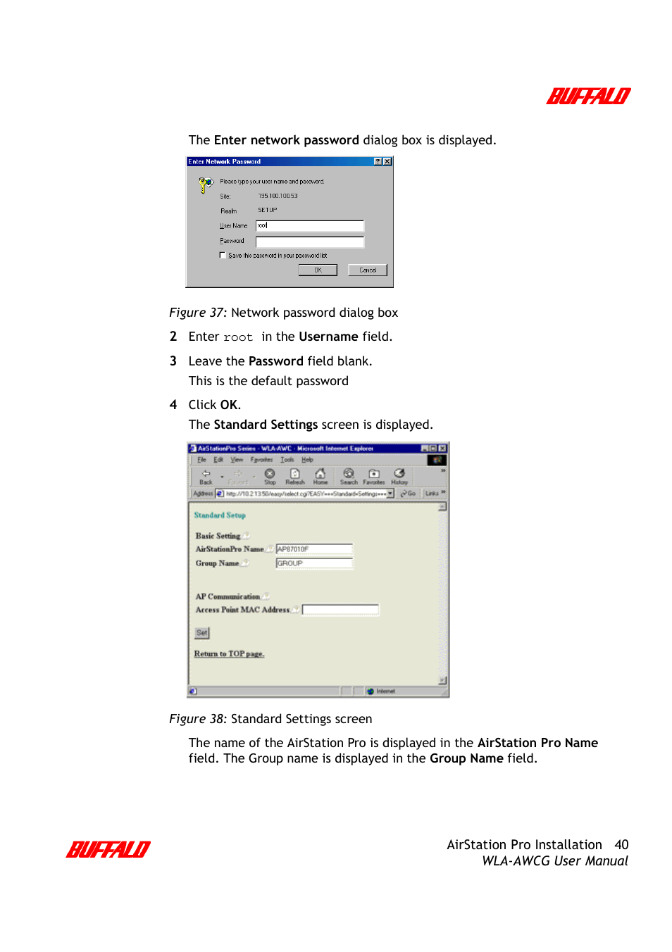 Buffalo Technology AirStation Pro WLA-AWCG User Manual | Page 43 / 96