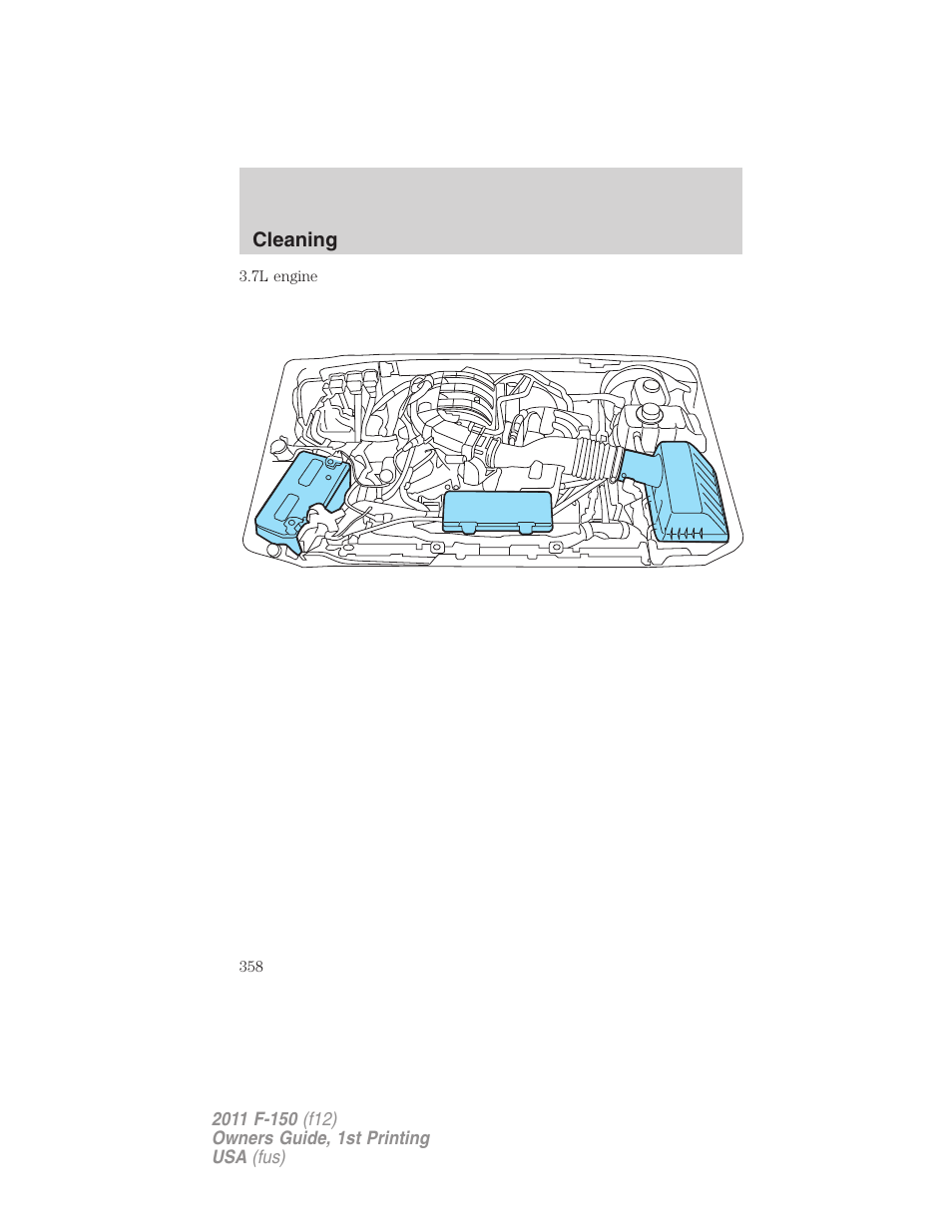 FORD 2011 F-150 v.1 User Manual | Page 358 / 461