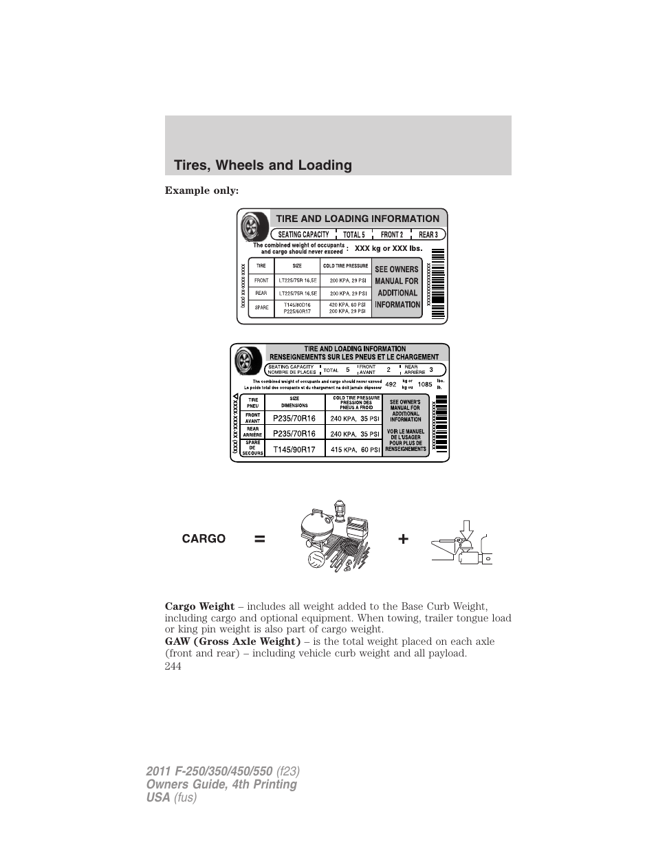 FORD 2011 F-550 v.4 User Manual | Page 244 / 449