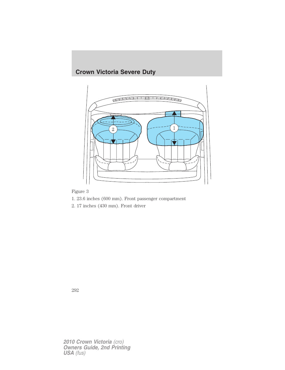 Crown victoria severe duty | FORD 2010 Crown Victoria v.2 User Manual | Page 292 / 308