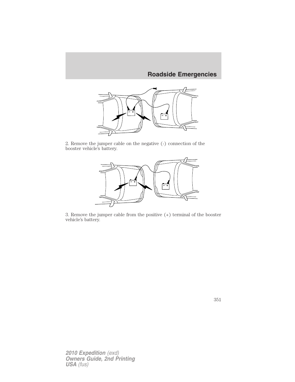 Roadside emergencies | FORD 2010 Expedition v.2 User Manual | Page 351 / 424