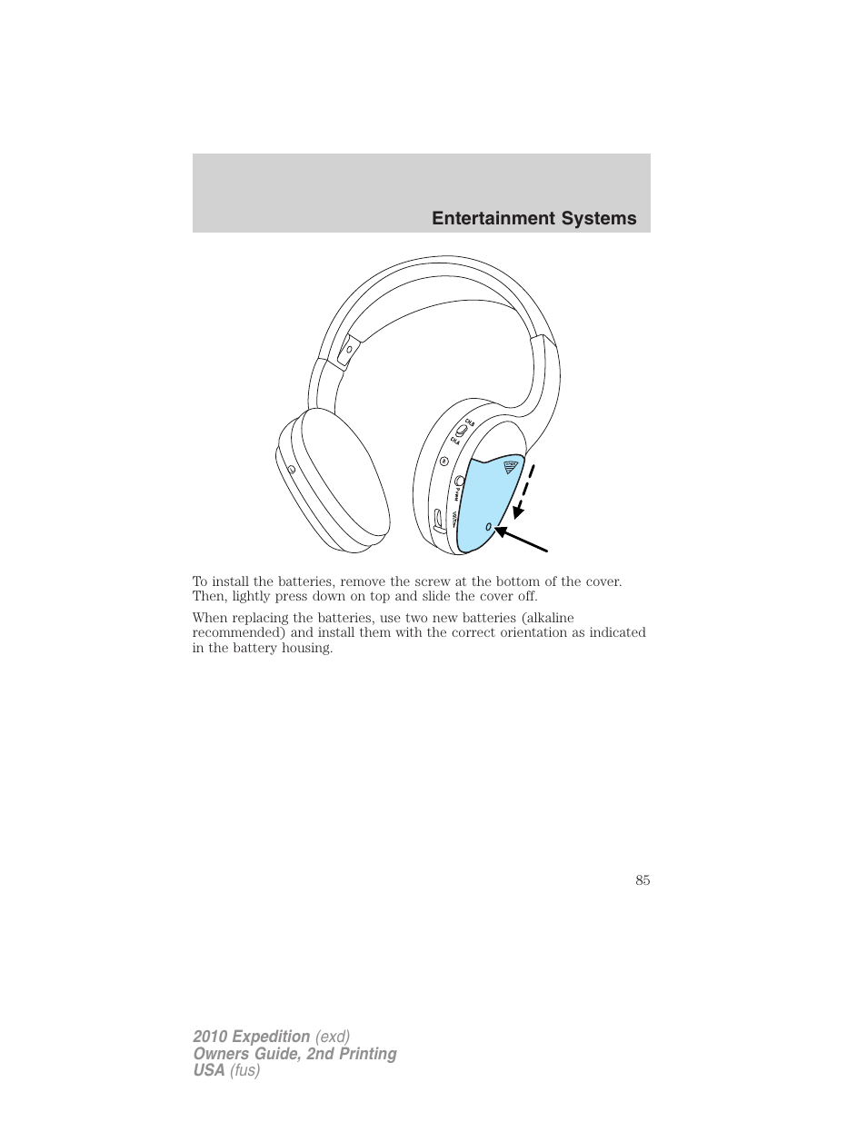 FORD 2010 Expedition v.2 User Manual | Page 85 / 424