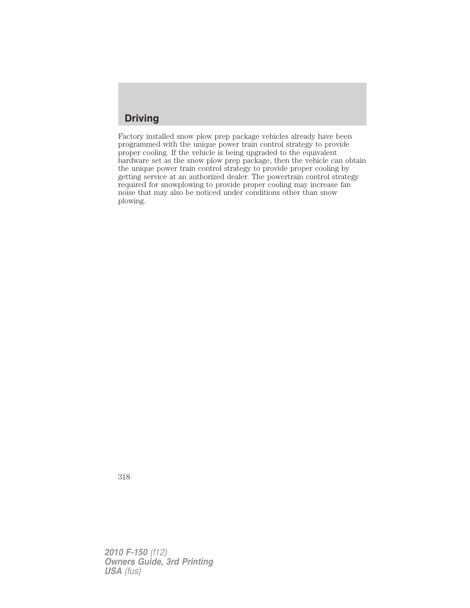 FORD 2010 F-150 v.3 User Manual | Page 318 / 419
