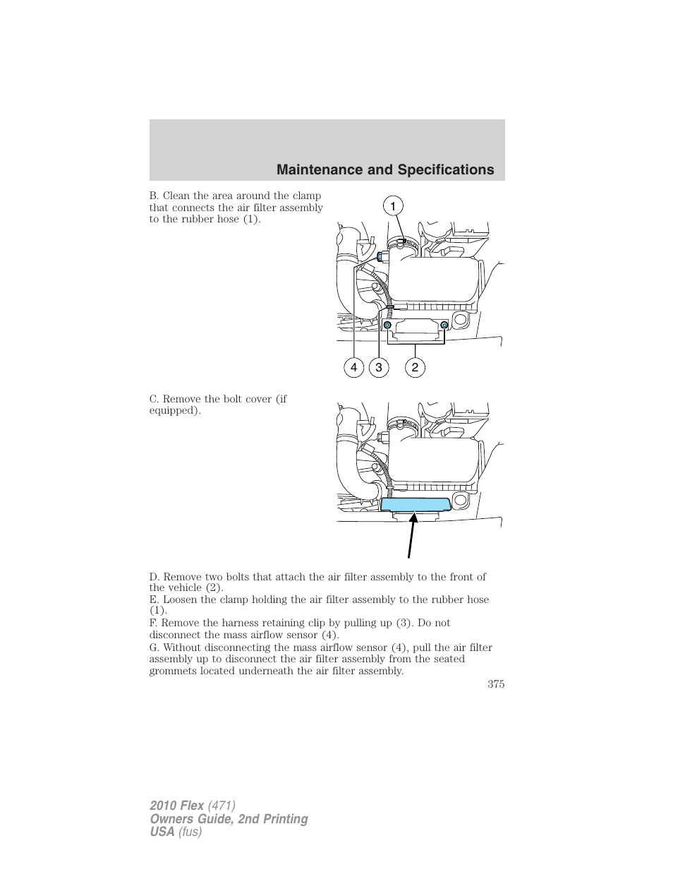 FORD 2010 Flex v.2 User Manual | Page 375 / 399