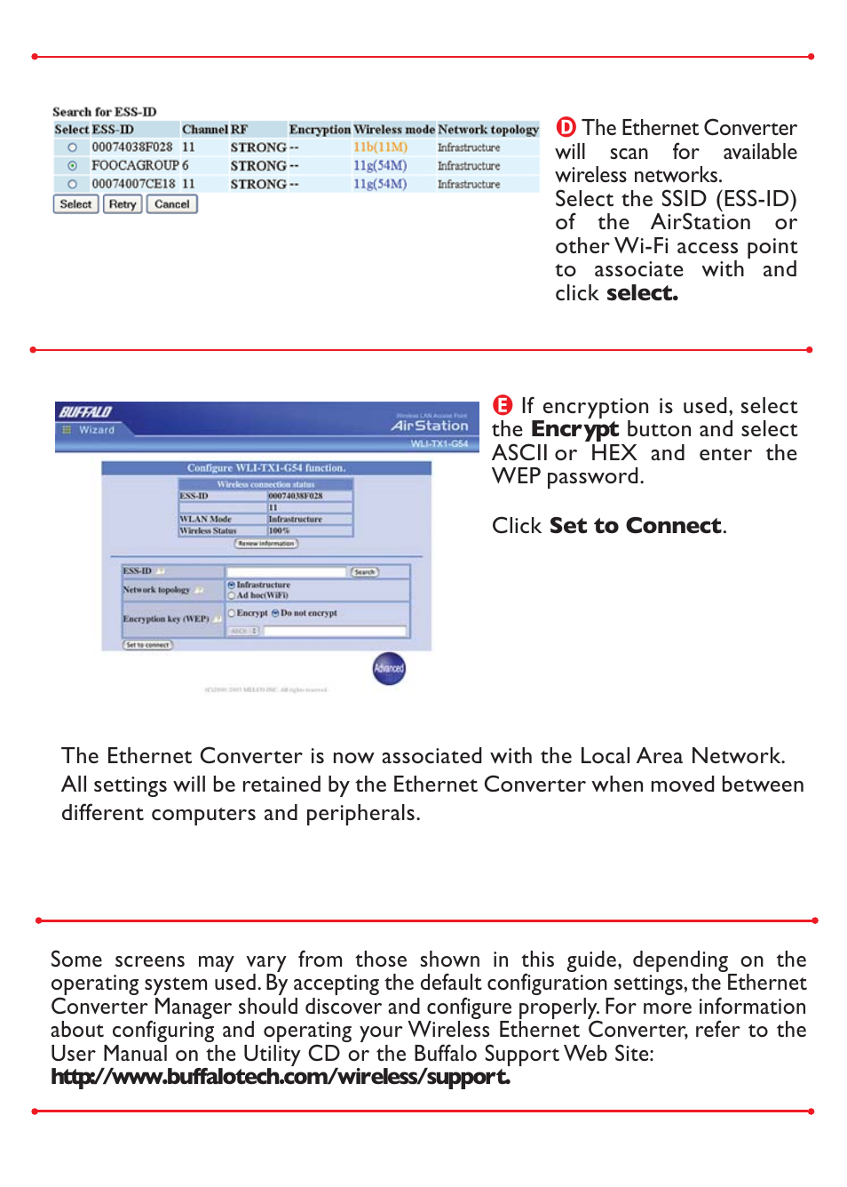 Buffalo Technology WLI-TX1-G54 User Manual | Page 5 / 8