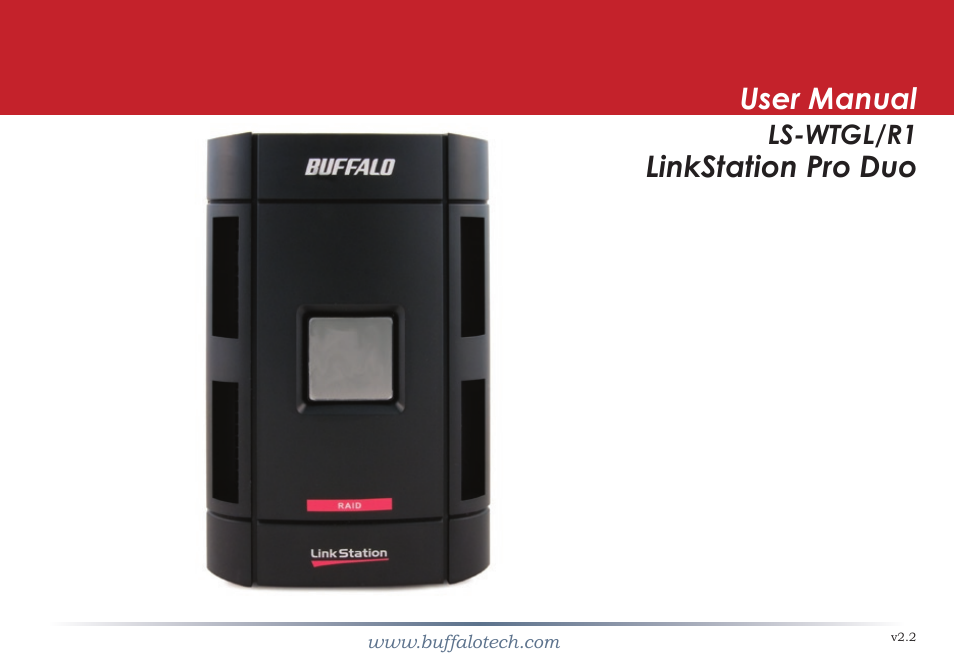 Buffalo Technology LinkStation Pro Duo LS-WTGL/R1 User Manual | 71 pages