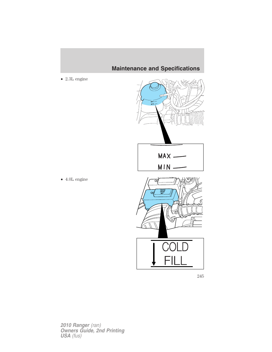 FORD 2010 Ranger v.2 User Manual | Page 245 / 287