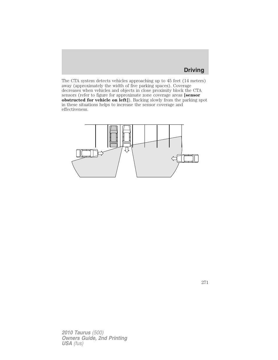 FORD 2010 Taurus v.2 User Manual | Page 271 / 382
