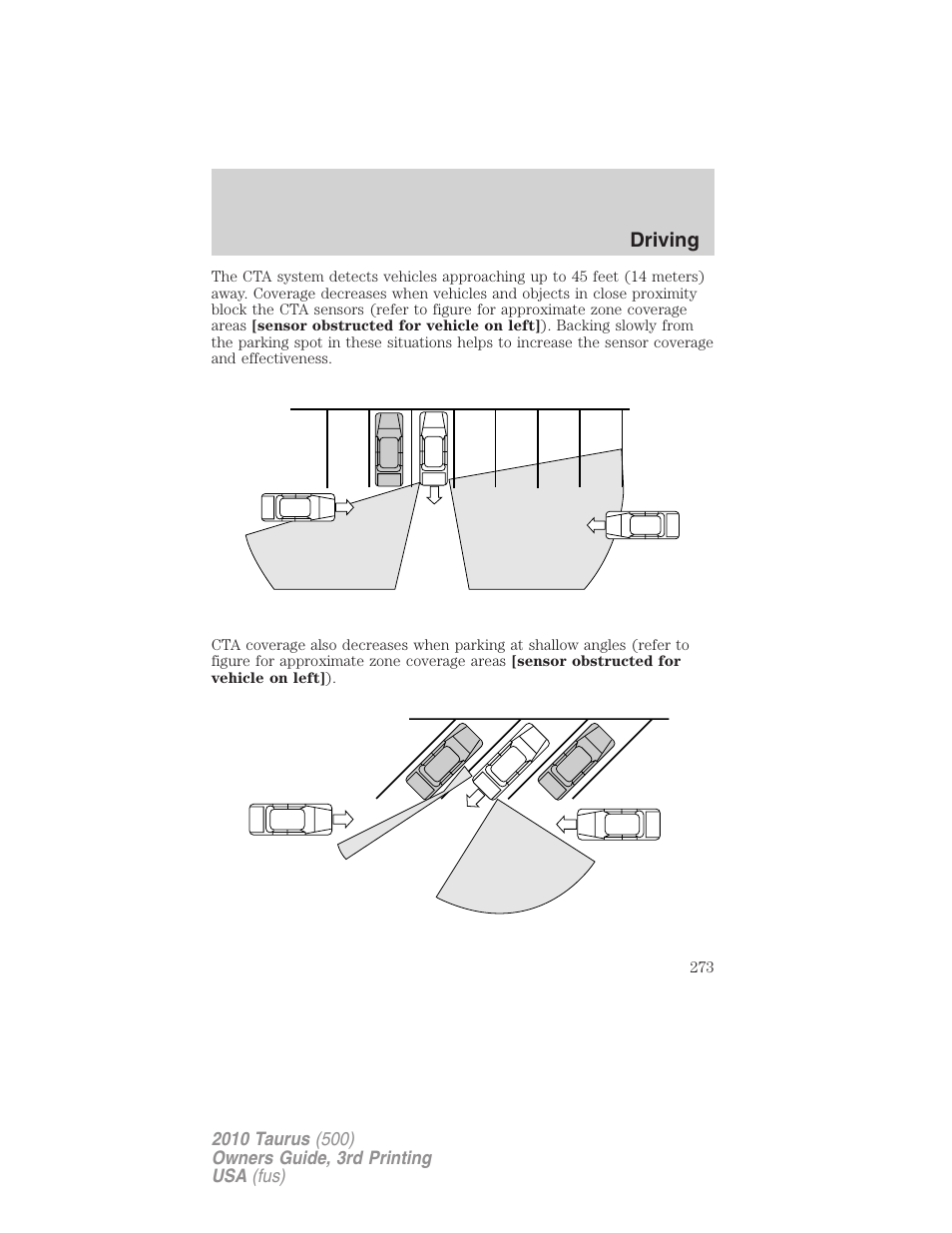 FORD 2010 Taurus v.3 User Manual | Page 273 / 388