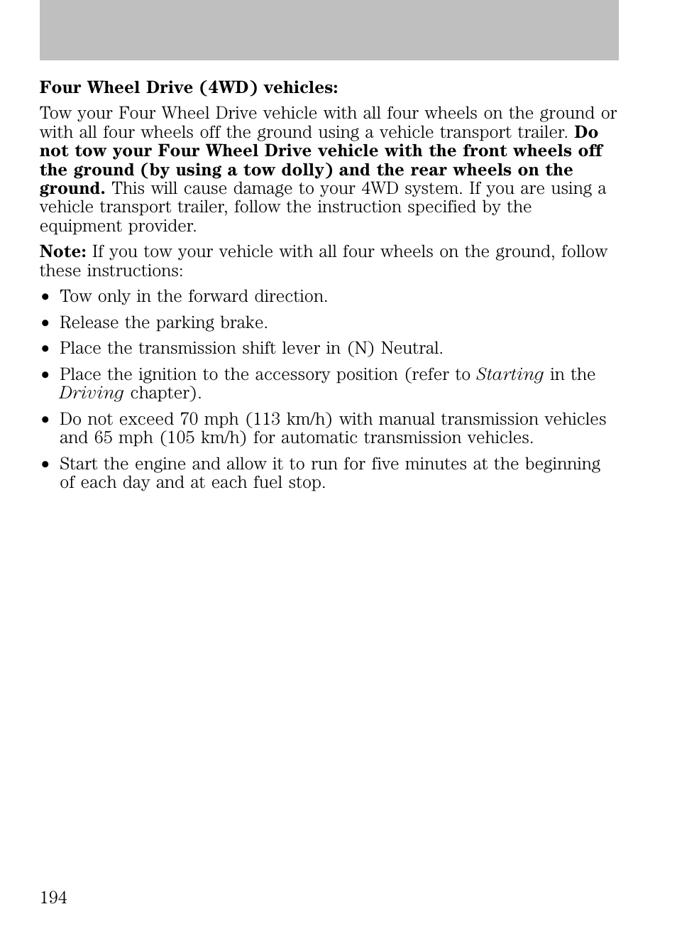 Tires, wheels and loading | FORD 2009 Escape v.1 User Manual | Page 194 / 318