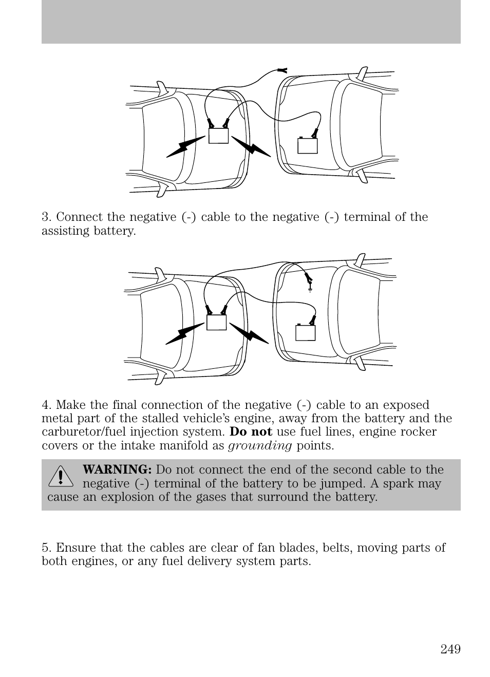 Roadside emergencies | FORD 2009 Escape v.1 User Manual | Page 249 / 318