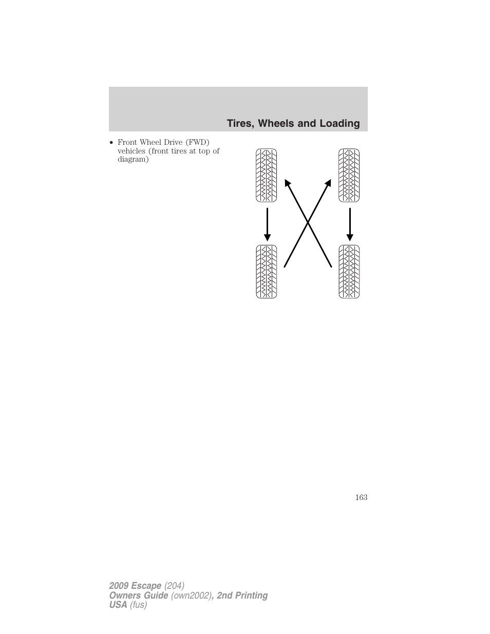 FORD 2009 Escape v.2 User Manual | Page 163 / 310