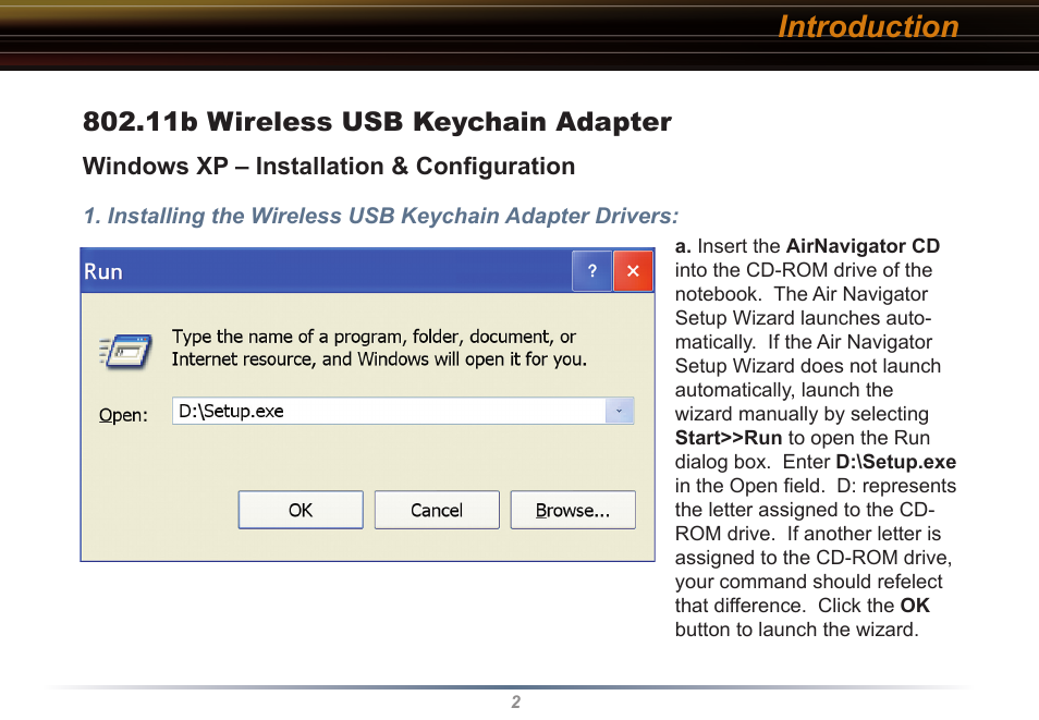 Introduction | Buffalo Technology Buffalo AirStation WLI-USB-KB11 User Manual | Page 2 / 45