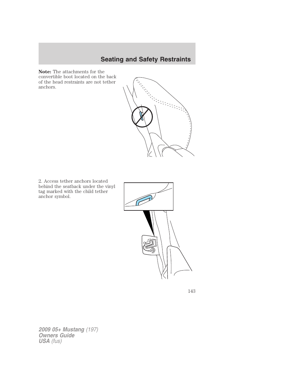 FORD 2009 Mustang User Manual | Page 143 / 292