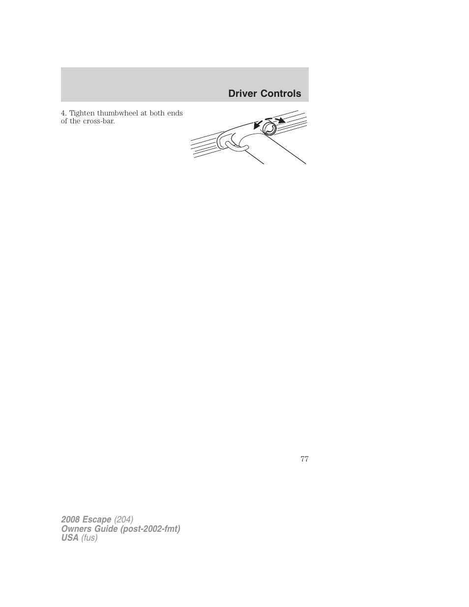 FORD 2008 Escape v.1 User Manual | Page 77 / 296