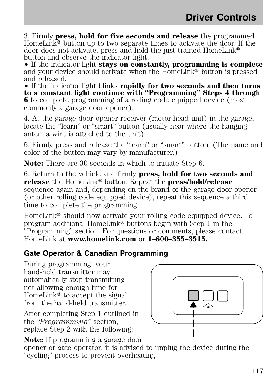 Driver controls | FORD 2008 Explorer v.3 User Manual | Page 117 / 400