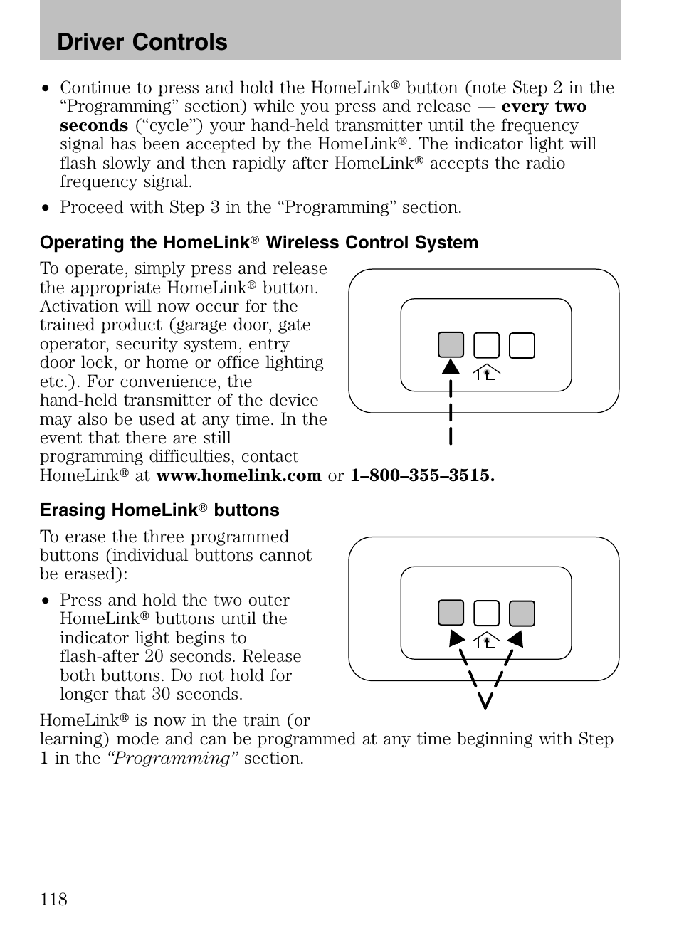Driver controls | FORD 2008 Explorer v.3 User Manual | Page 118 / 400