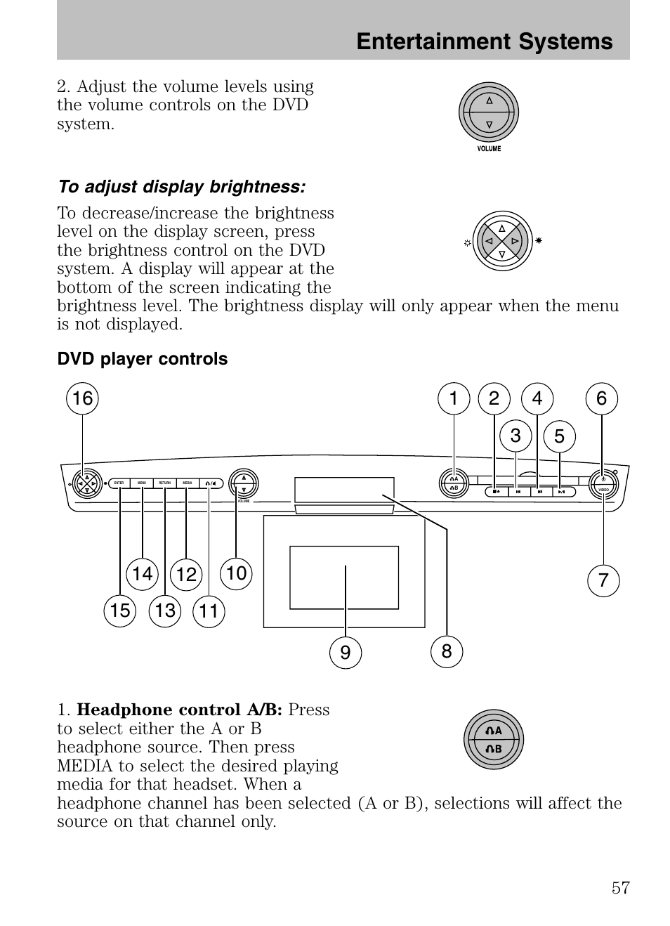 Entertainment systems | FORD 2008 Explorer v.3 User Manual | Page 57 / 400