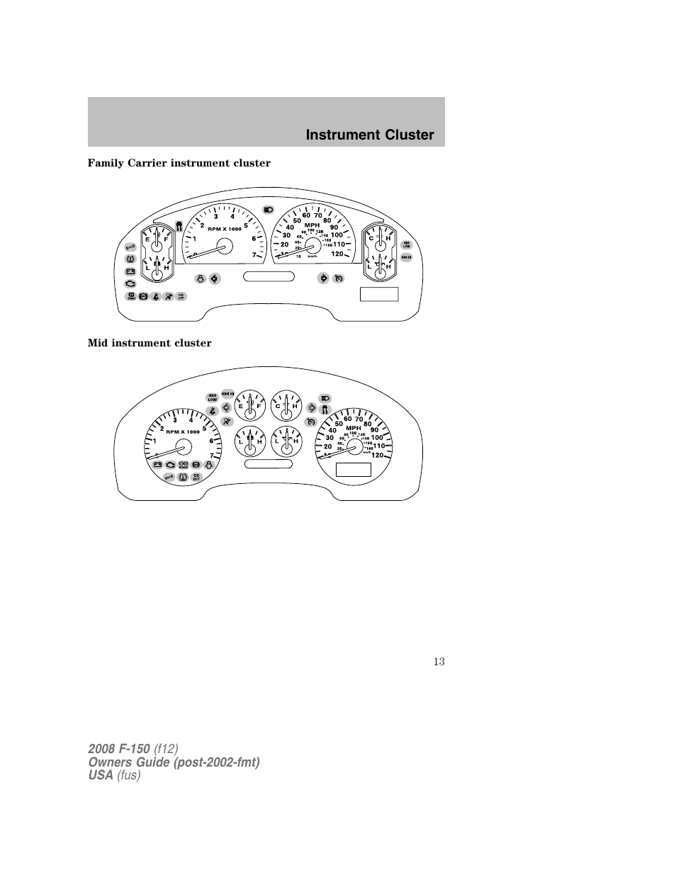 FORD 2008 F-150 v.1 User Manual | Page 13 / 400