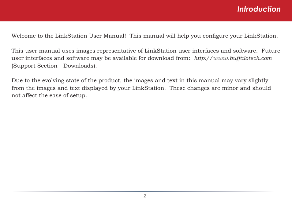 Introduction | Buffalo Technology LINKSTATION HD-HLAN User Manual | Page 2 / 70