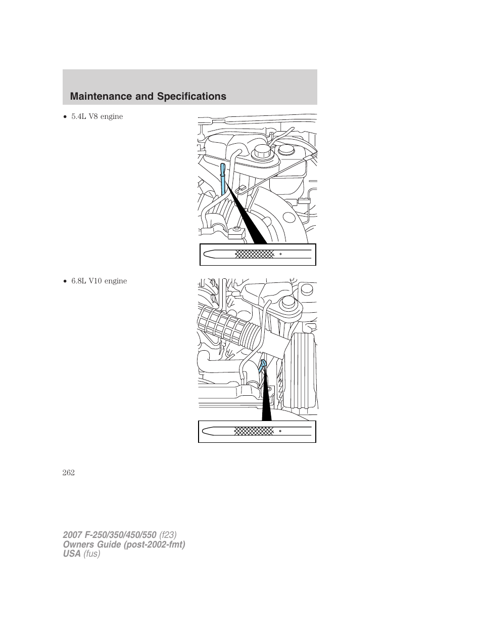 FORD 2007 F-550 v.2 User Manual | Page 262 / 312