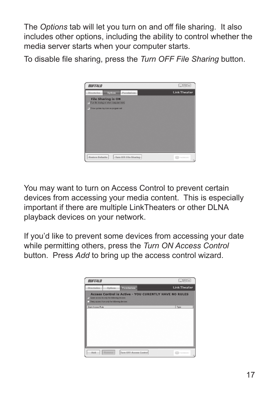 Buffalo Technology LT-H90 User Manual | Page 17 / 38
