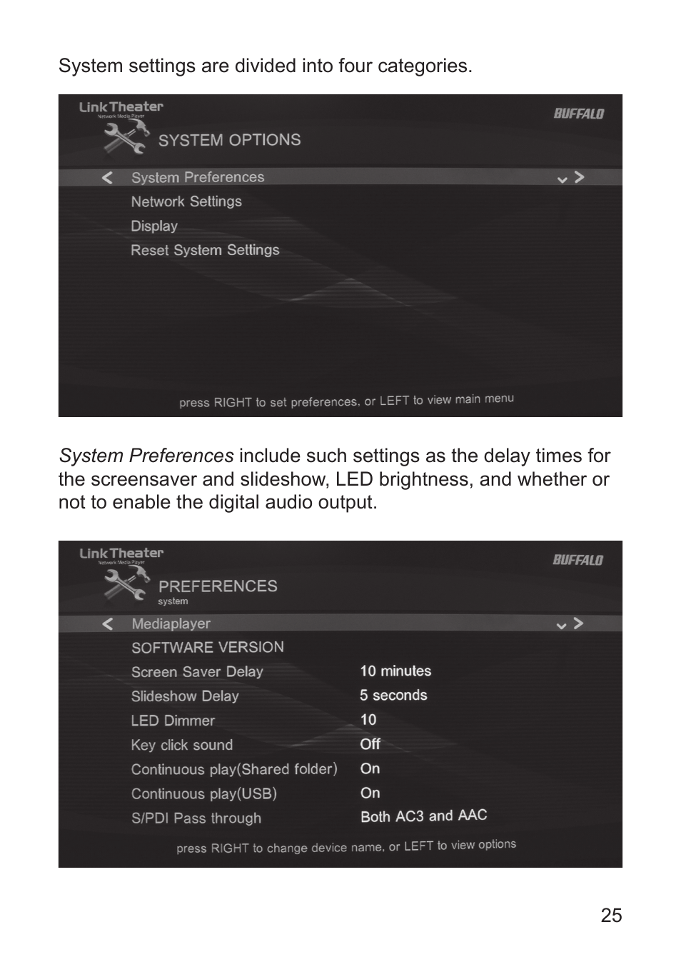 Buffalo Technology LT-H90 User Manual | Page 25 / 38