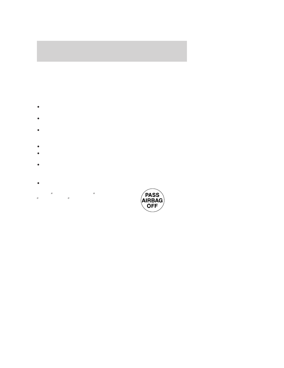 Seating and safety restraints | FORD 2007 Taurus User Manual | Page 101 / 232
