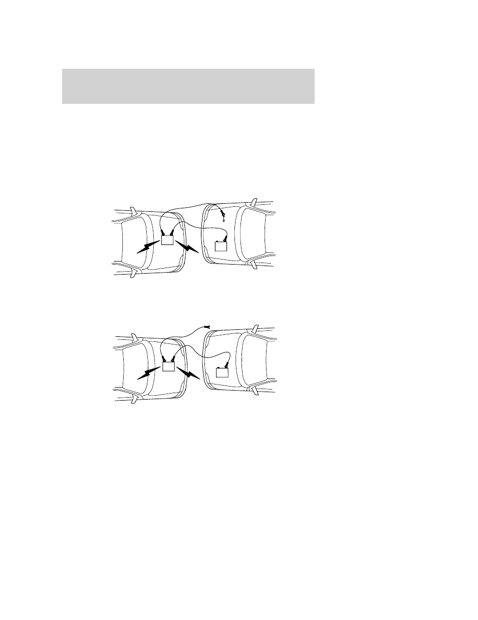 Jump starting, Removing the jumper cables, Roadside emergencies | FORD 2007 Taurus User Manual | Page 175 / 232