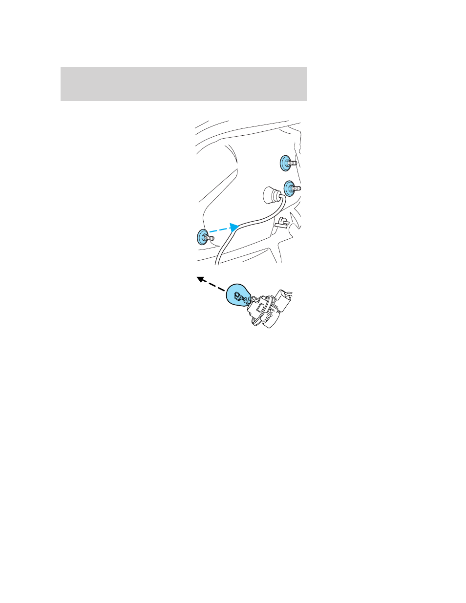 Replacing tail/brake/turn signal/backup lamp bulbs, Lights | FORD 2007 Taurus User Manual | Page 40 / 232