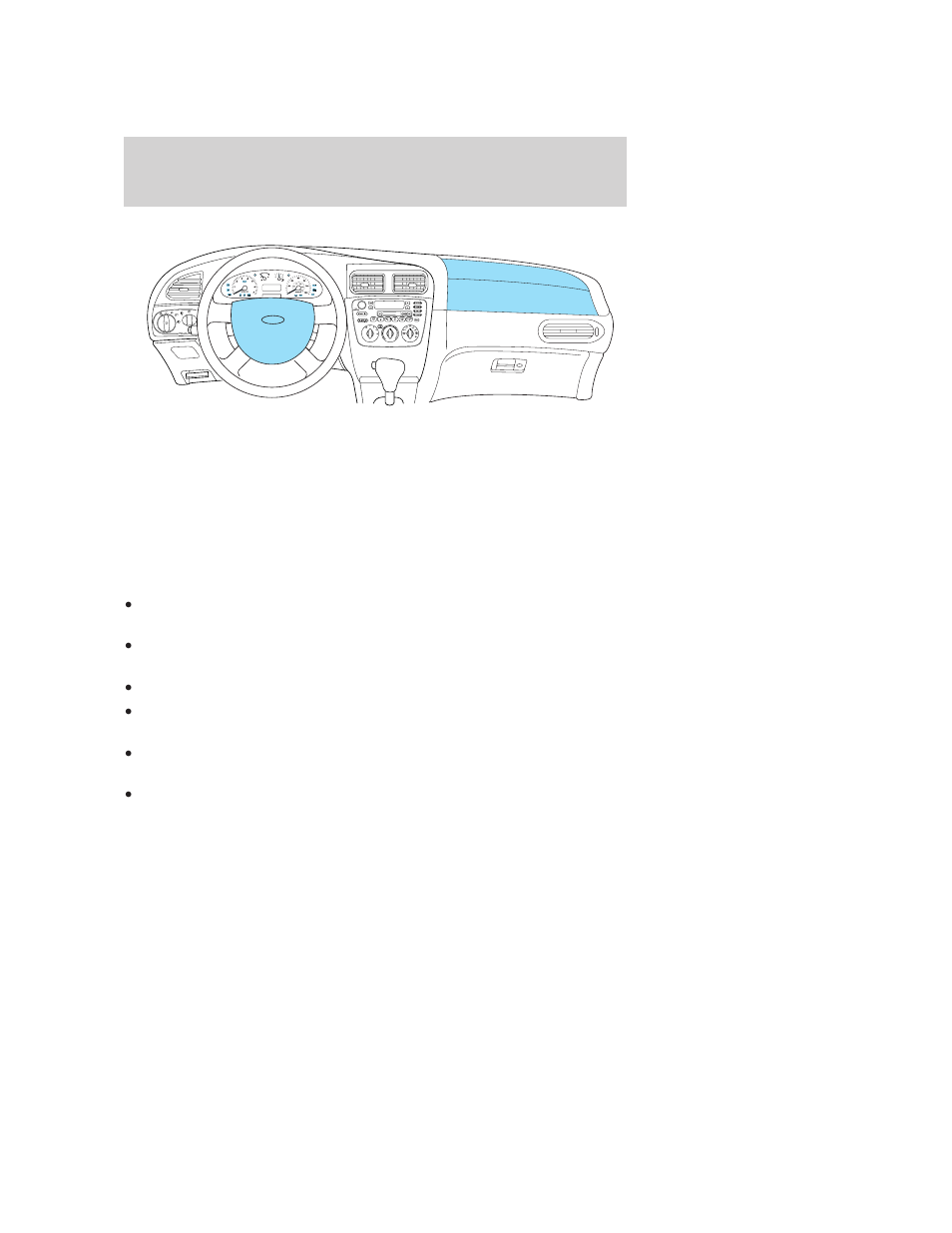 Airbag supplemental restraint system (srs), Airbags, Seating and safety restraints | FORD 2007 Taurus User Manual | Page 97 / 232