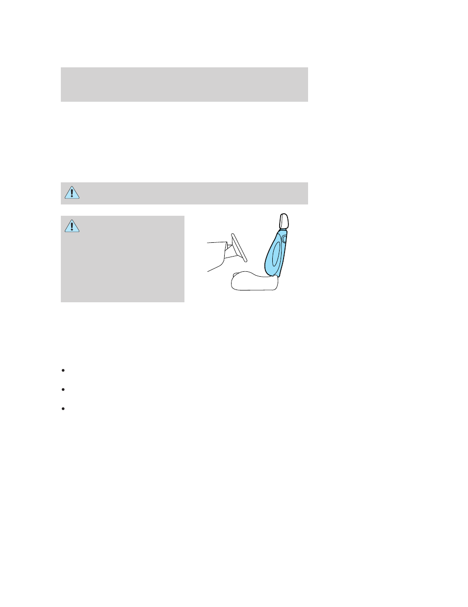 Determining if the system is operational, Seating and safety restraints | FORD 2006 Escape v.3 User Manual | Page 123 / 296