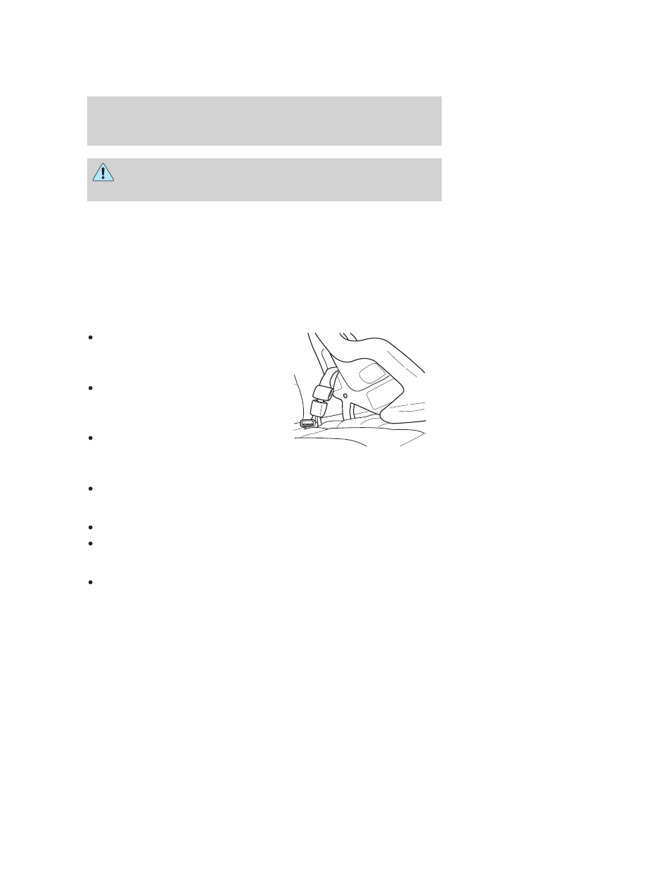 Safety seats for children, Child and infant or child safety seats, Seating and safety restraints | FORD 2006 Escape v.3 User Manual | Page 131 / 296