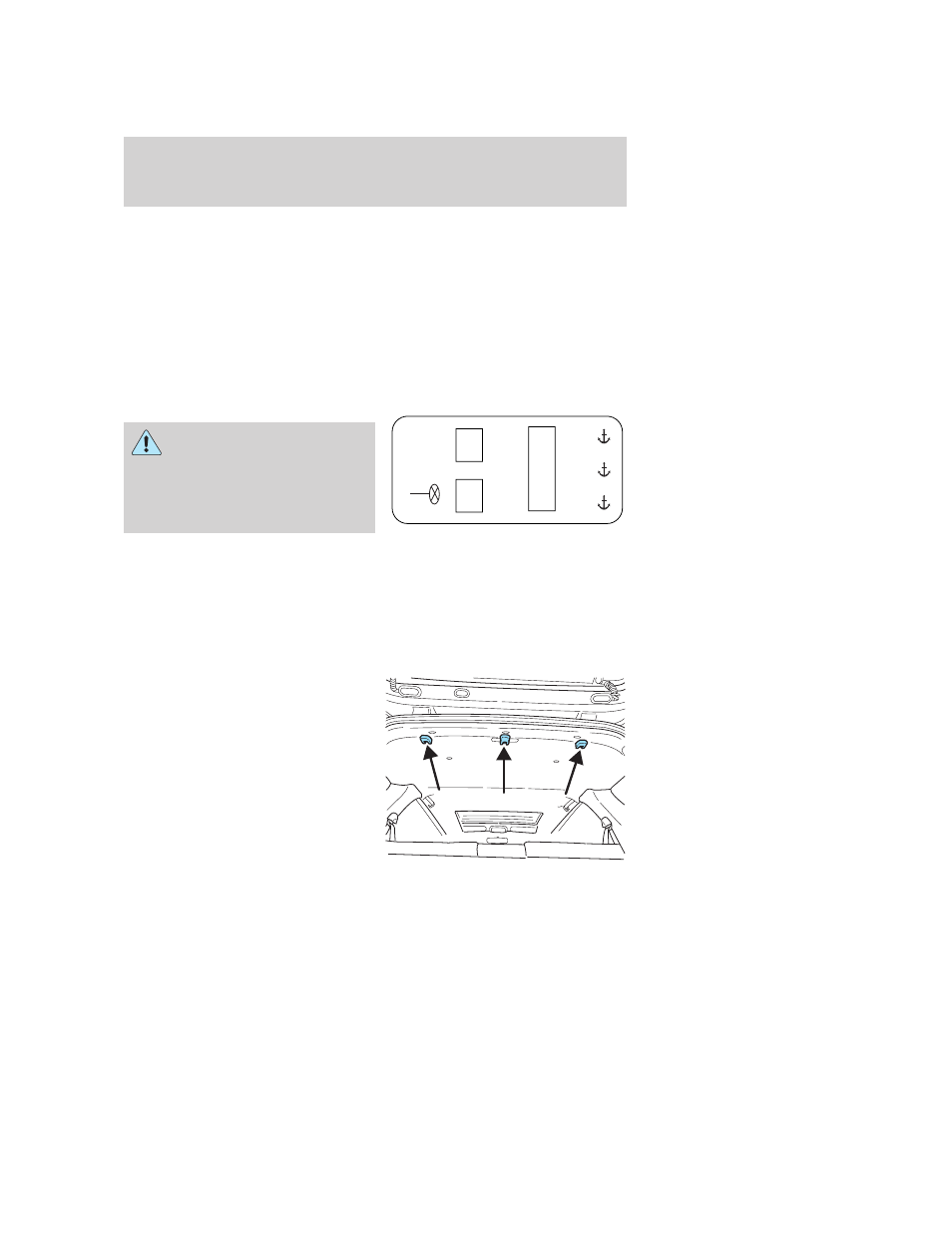 Attaching child safety seats with tether straps, Seating and safety restraints | FORD 2006 Escape v.3 User Manual | Page 135 / 296