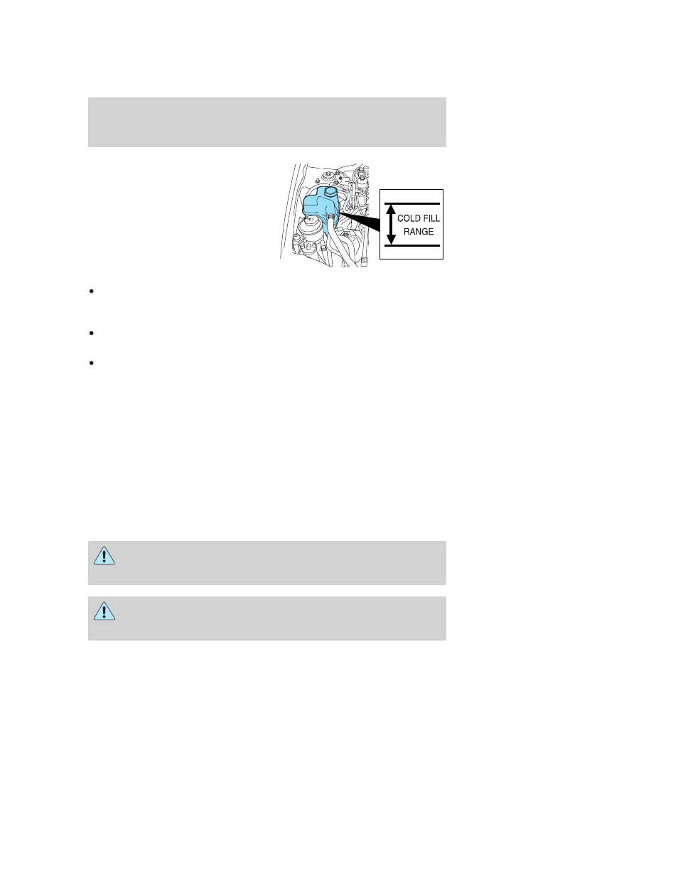 Adding engine coolant, Maintenance and specifications | FORD 2006 Escape v.3 User Manual | Page 254 / 296