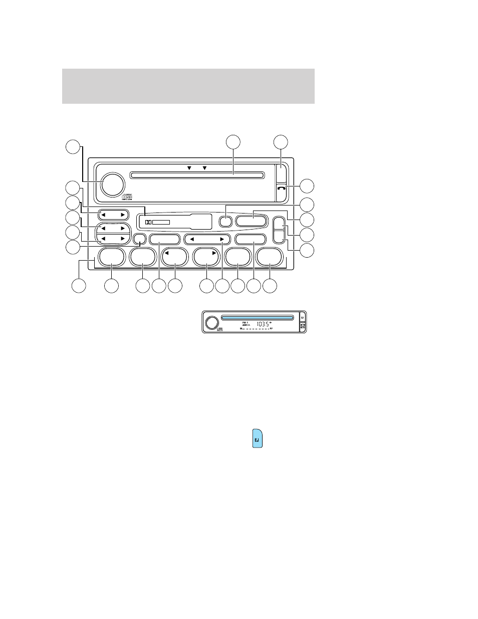 Am/fm stereo cassette with cd, Entertainment systems | FORD 2006 Escape v.3 User Manual | Page 31 / 296