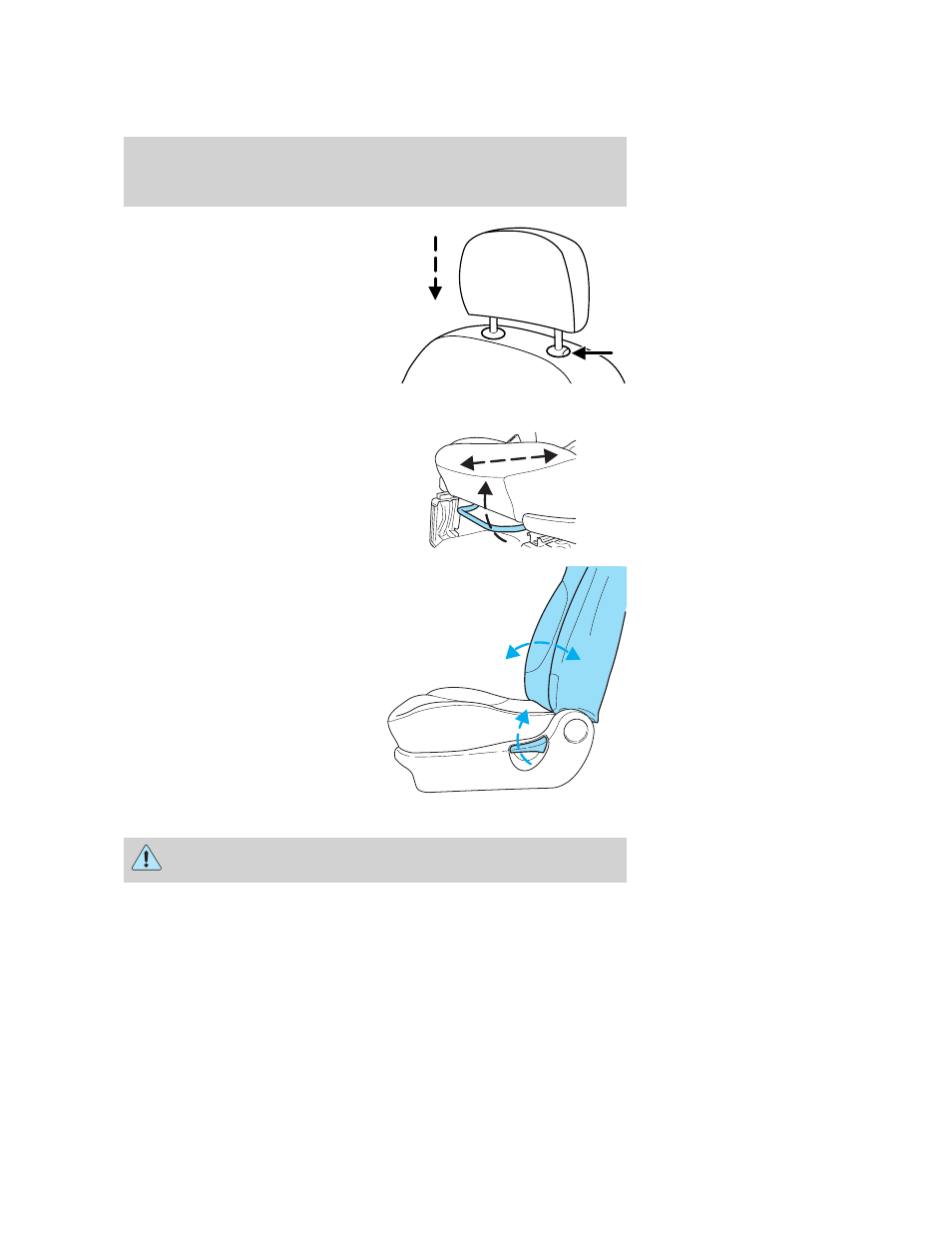 Adjusting the front manual seat, Adjusting the front power seat (if equipped), Seating and safety restraints | FORD 2006 Escape v.3 User Manual | Page 90 / 296