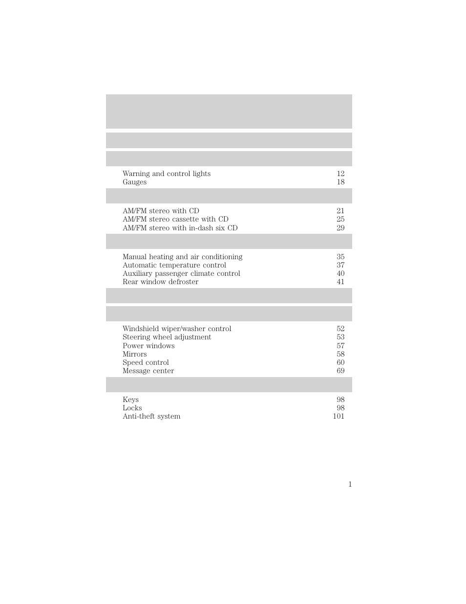 FORD 2006 Explorer v.1 User Manual | 328 pages