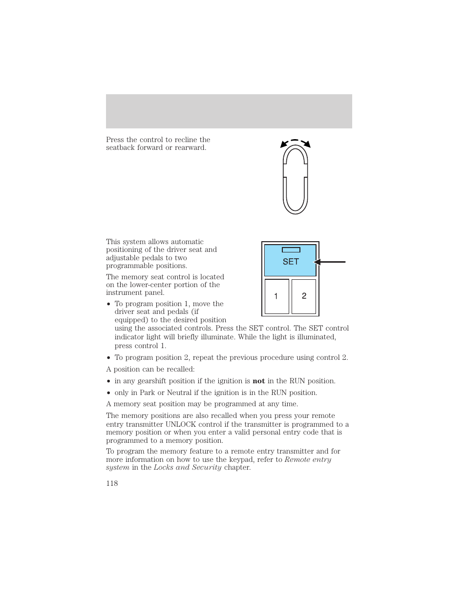 Seating and safety restraints | FORD 2006 Explorer v.1 User Manual | Page 118 / 328