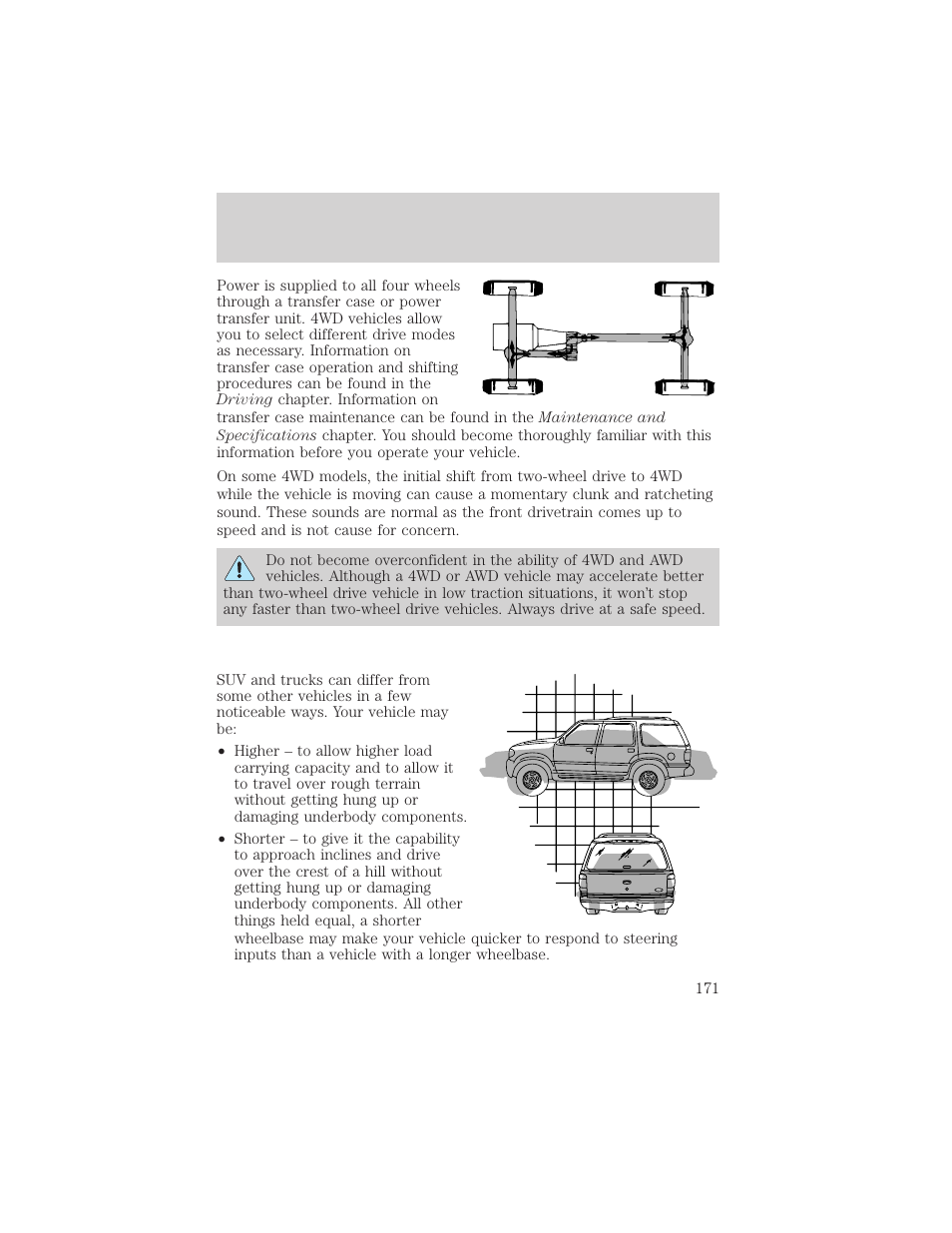 Tires, wheels and loading | FORD 2006 Explorer v.1 User Manual | Page 171 / 328