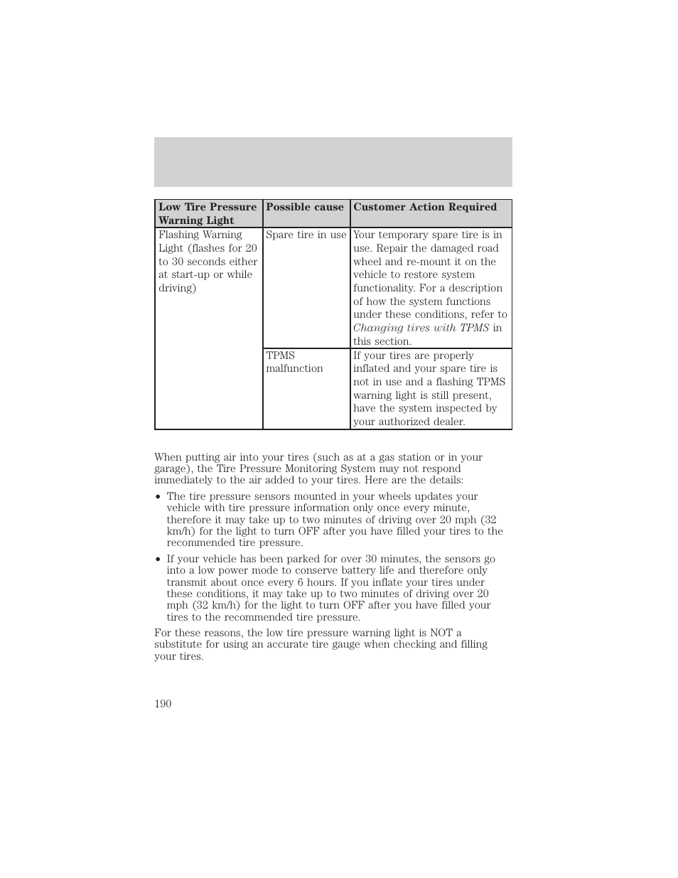 Tires, wheels and loading | FORD 2006 Explorer v.1 User Manual | Page 190 / 328